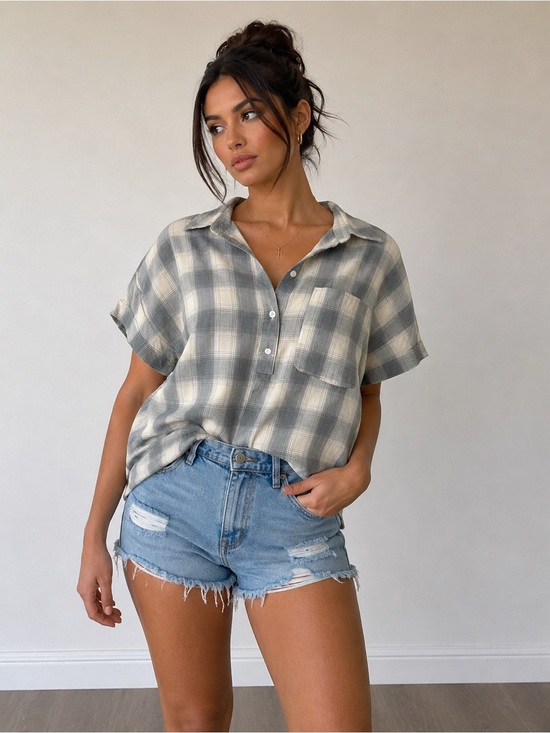 The North Face Tops - 🤍 The North Face Plaid Button-Up Shirt